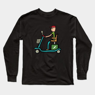 Mobility Scooter Long Sleeve T-Shirt